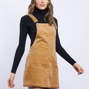 Corduroy Overall Dress